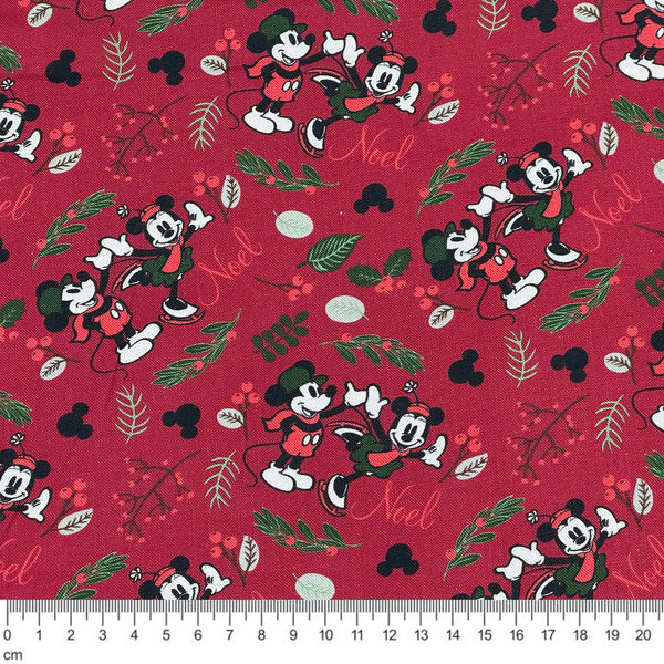 LC2823 Mickey & Minnie Noel Red