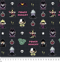 LC2836 Disney Villains Kawaii Power Hungry Charcoal