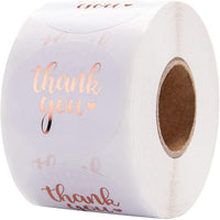 Stickers 38mm - 'Thank you' White