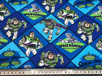 Flannel - F72 Toy Story Buzz Light Year & Aliens