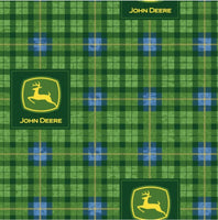 JD94 John Deere Plaid Green