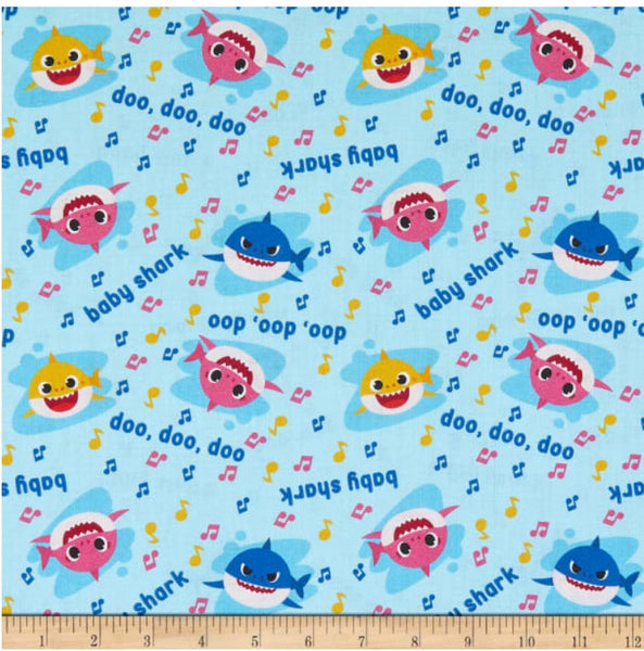 LC1224 Baby Shark Music Toss Blue