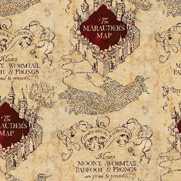 LC1244 Harry Potter The Marunder's Map