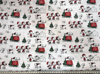 LC1698 Snoopy Christmas White