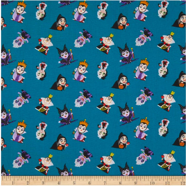 LC2247 Disney The Day of the Little World Villains Gather Teal