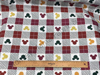 LC980 Mickey Mouse Christmas Check