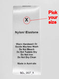 Care & Size Sewing Labels - Nylon/Elastane