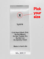 Care & Size Sewing Labels - Lycra