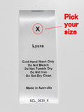 Care & Size Sewing Labels - Lycra