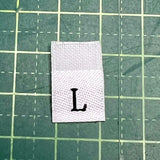 Woven Size Labels