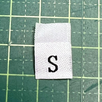 Woven Size Labels