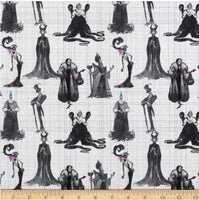 LC2084 Disney Villains F21 Plus Villains Shadows Multi