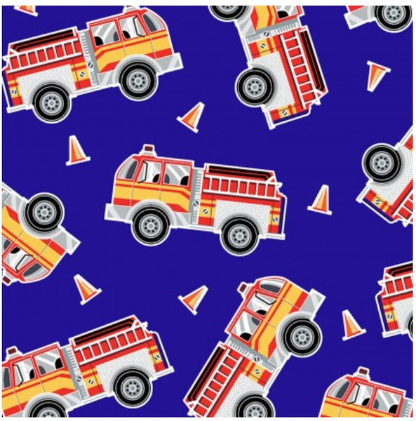 N052 Save The Day Fire Engines Blue